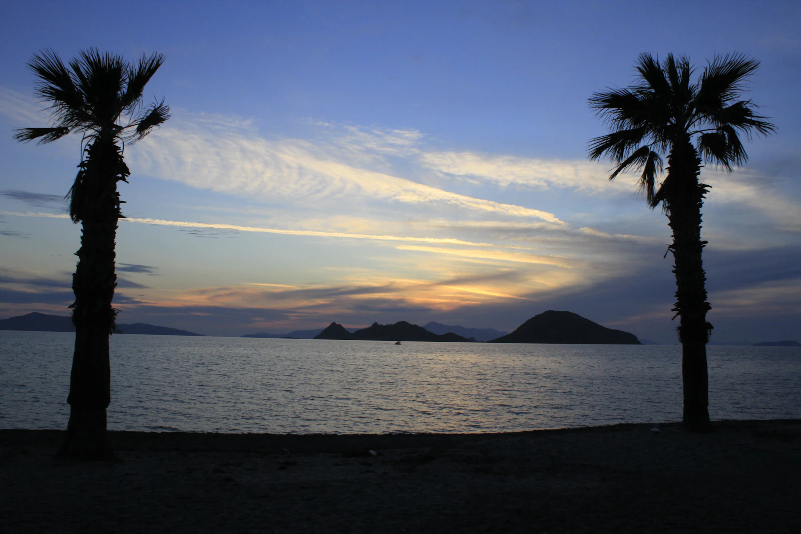 Bodrum sahil manzarası